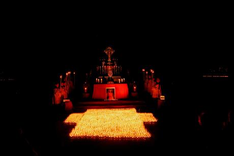 Nacht der Lichter in der Basilika Ottobeuren (c) Pfarrei Ottobeuren