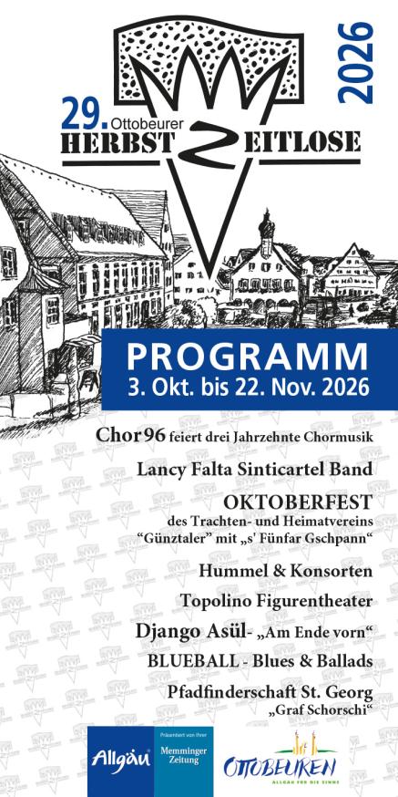 29. Ottobeurer Herbstzeitlose 2026