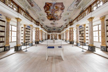 Bibliothek - Klostermuseum Ottobeuren (c) Ralf Lienert Allgäuer Zeitungsverlag