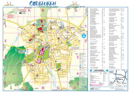 Ortsplan Ottobeuren Parkmöglichkeiten