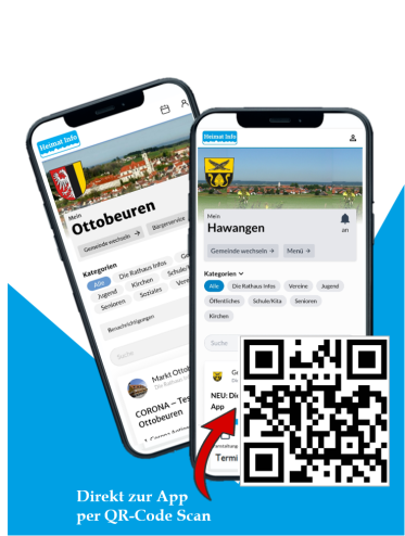 QR-Code zur Heimatinfo App in Ottobeuren