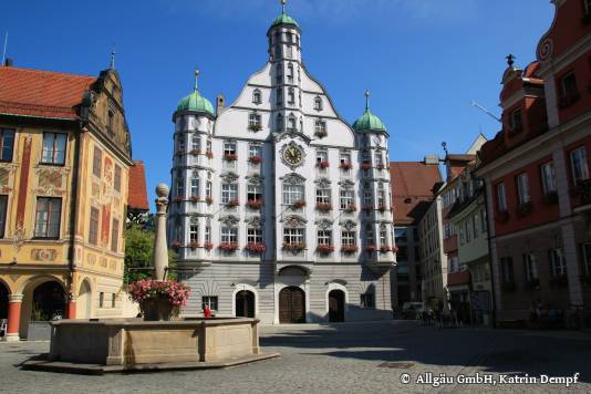 Memmingen Altstadt © Allgäu GmbH, Katrin Dempf, Lizenz CC BY SA DE 3.0, https://creativecommons.org/licenses/by-sa/3.0/de/, keine Änderungen am Original