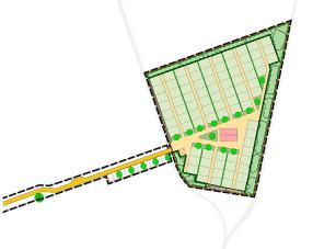 Grundriss vom Comapingplatz Ottobeuren